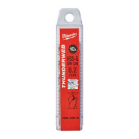 Свердло по металу THUNDERWEB HSS-G MILWAUKEE, DIN338, Ø6,2x101х63мм, (10шт)