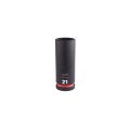 Головка ударная ShW 1/2'' SKT MILWAUKEE, удлиненная, 21мм