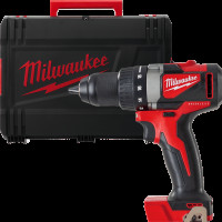 Дриль-шуруповерт акумуляторна безщіткова MILWAUKEE M18 BLDD2-0X (82Нм) (каркас+HDкейс)