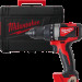Дриль-шуруповерт акумуляторна безщіткова MILWAUKEE M18 BLDD2-0X (82Нм) (каркас+HDкейс)