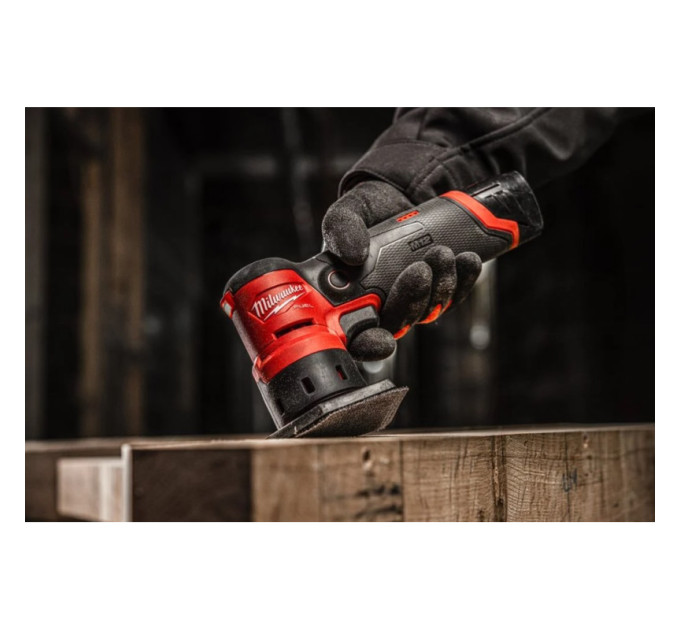 Шлифмашина вибрационная аккумуляторная бесщёточная MILWAUKEE M12 FDSS-0B (каркас)