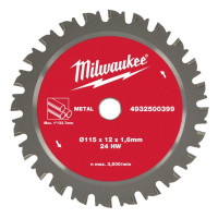 Диск пильный для труб металлических MILWAUKEE, FPCSB Ø115х12х1,6мм, 24зуба (для M18 FPCS) Диск пильный для труб металлических MILWAUKEE, FPCSB Ø115х12х1,6мм, 24зуба (для M18 FPCS)