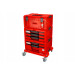 Набор ящиков QBRICK SYSTEM PRO RED DRAWER WORKSHOP SET 4 2.0 RUHD мобильный шкаф (525x345x885мм)