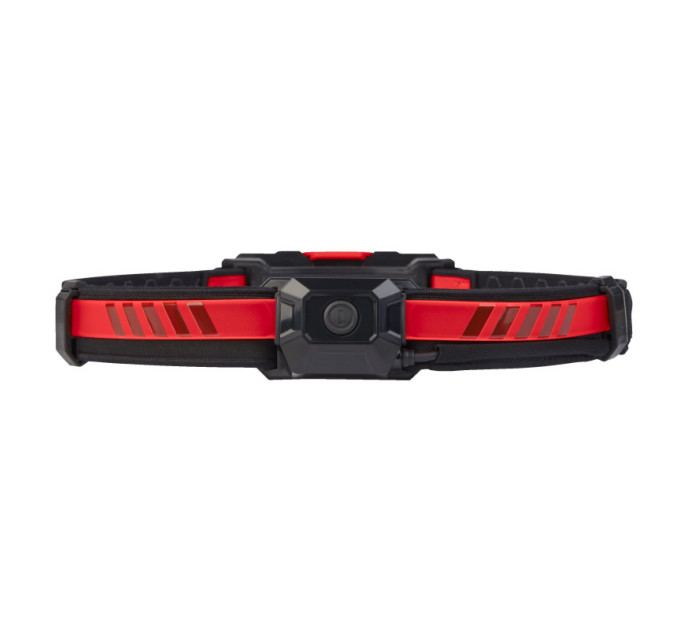 Фонарь светодиодный аккумуляторный налобный (зарядка через USB) MILWAUKEE L4 HL-VIS-301