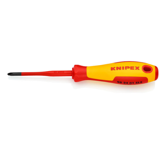 Викрутка (тонка) PlusMinus KNIPEX 98 24 01 SLS