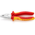 Пассатижи (плоскогубцы) комбинированные Ø12,0мм, 180мм VDE KNIPEX 03 06 180, хромированные