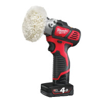 Машина полірувальна акумуляторна MILWAUKEE M12 BPS-421X (ЗУ+2Ач+4Ач+кейс)