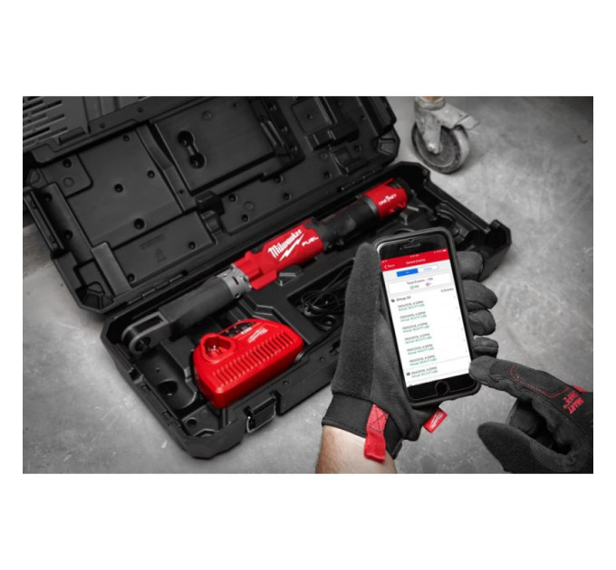 Ключ динамометрический электронный MILWAUKEE 1/2'' (16.9 - 203.4Нм) M12 ONEFTR12-201C(ЗУ+2Х2Ач+кейс)
