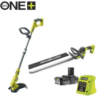 Комплект садовый комбинированный RYOBI RY18LT18HTA-120 ONE+ 18В