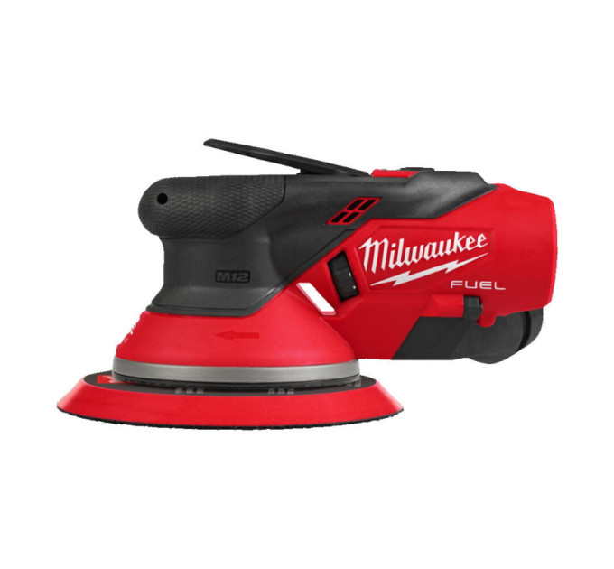 Шлифмашина эксцентриковая аккумуляторная бесщеточная MILWAUKEE M12 FROS5-0 Ø150мм (каркас)