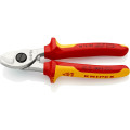 Ножницы для резки кабелей, Ø15мм / 50мм², 165мм VDE KNIPEX 95 16 165 SB, хромированные