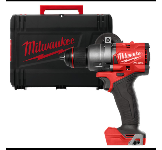 Дрель-шуруповёрт аккумуляторная бесщёточная ударная MILWAUKEE M18 FPD3-0X (158 Нм) (каркас,HDкейс)