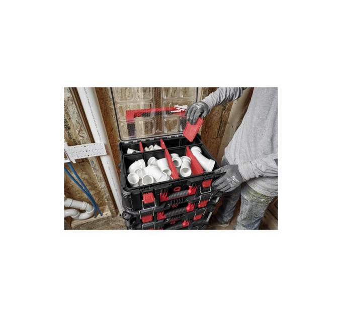 Органайзер большой PACKOUT MILWAUKEE (507x386х178мм)