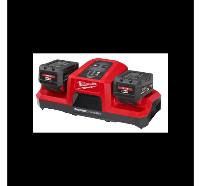 Зарядное устройство MILWAUKEE M18 DBSC Dual SUPER CHARGER, (замена на 4932498557)