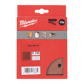 Шлифовальные листы MILWAUKEE, 115x107мм HL, зерно 240, (10шт)