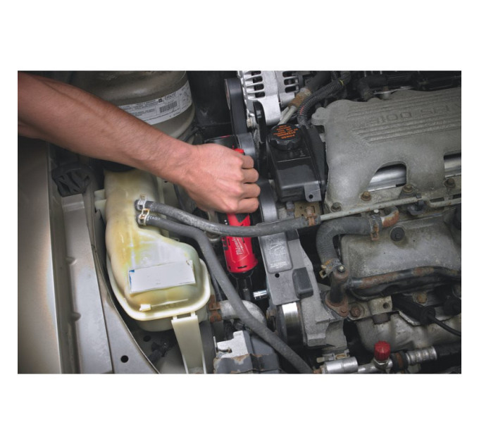 Трещётка аккумуляторная бесщёточная MILWAUKEE 3/8" (47 Нм) M12 IR-201B (ЗУ+1акк.Х2Ач+сумка)