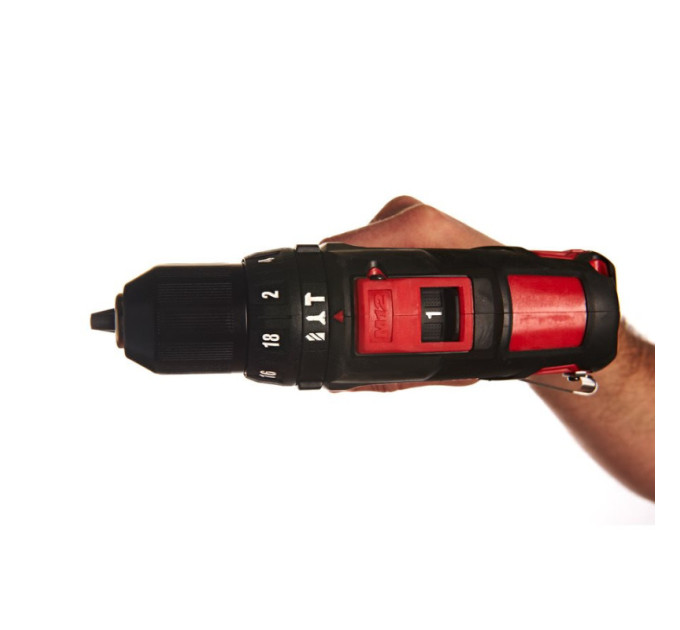 Дриль-шуруповерт акумуляторна ударна MILWAUKEE M12 BPD-402C (30Нм)(ЗУ+2ак.Х4Ач+кейс)