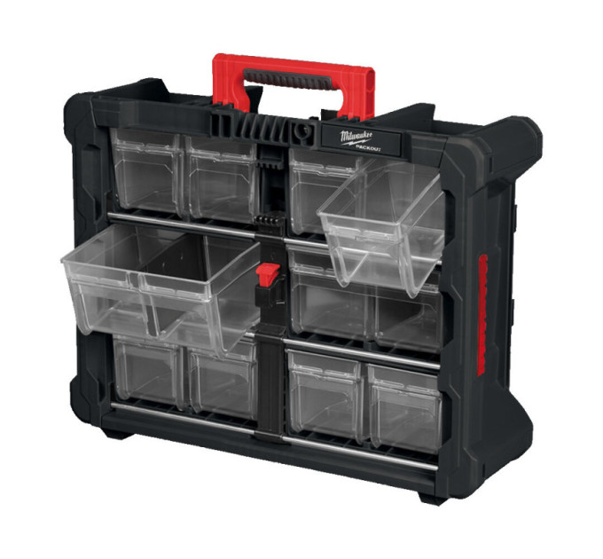 Органайзер вертикальний PACKOUT MILWAUKEE TIP BIN (500x386х170мм)
