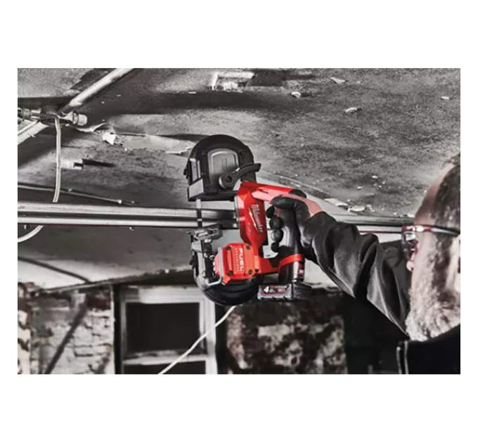 Пила ленточная аккумуляторная бесщёточная MILWAUKEE M12 FBS64-402C (ЗУ+2акк.Х4Ач+кейс)