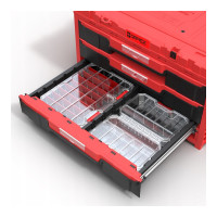 Органайзер QBRICK REGULAR Compact L Transparent (290x220x54мм) (5901238261551)