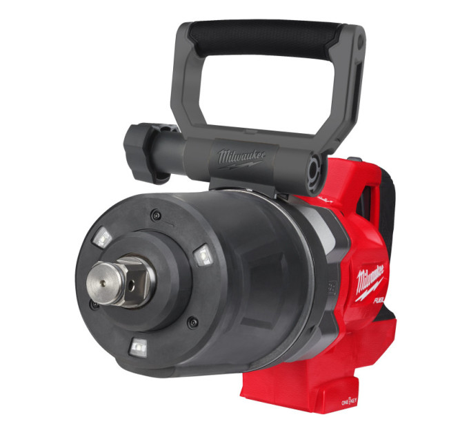 Гайковерт аккумуляторный бесщеточный MILWAUKEE 1'' (2711Нм) M18 ONEFHIWF1DS-0C, с кольцом (каркас)