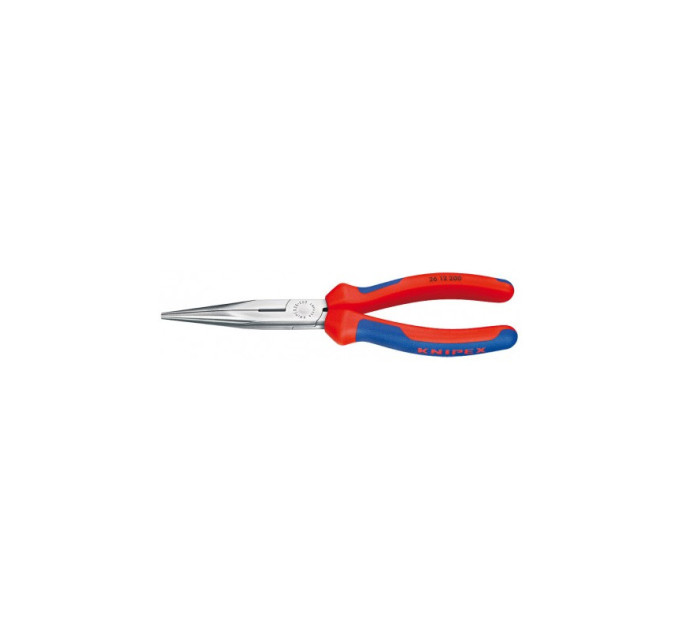 Круглогубцы плоские с режущей кромкой Ø3,2мм, 200мм KNIPEX 26 12 200. фосфатированные