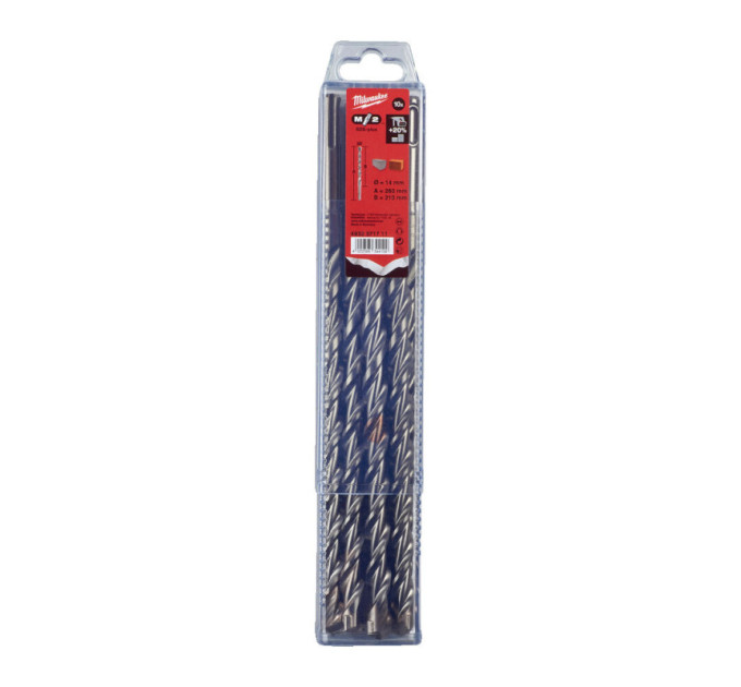 Бур SDS-PLUS M2 MILWAUKEE, Ø14,0х260х200мм (10шт)