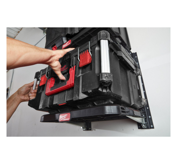 Система стеллажная вертикального крепления E-Track PACKOUT MILWAUKEE