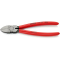 Кусачки боковые (бокорезы) для пластмассы, 180мм KNIPEX 72 01 180, фосфатированные