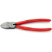 Кусачки боковые (бокорезы) для пластмассы, 180мм KNIPEX 72 01 180, фосфатированные