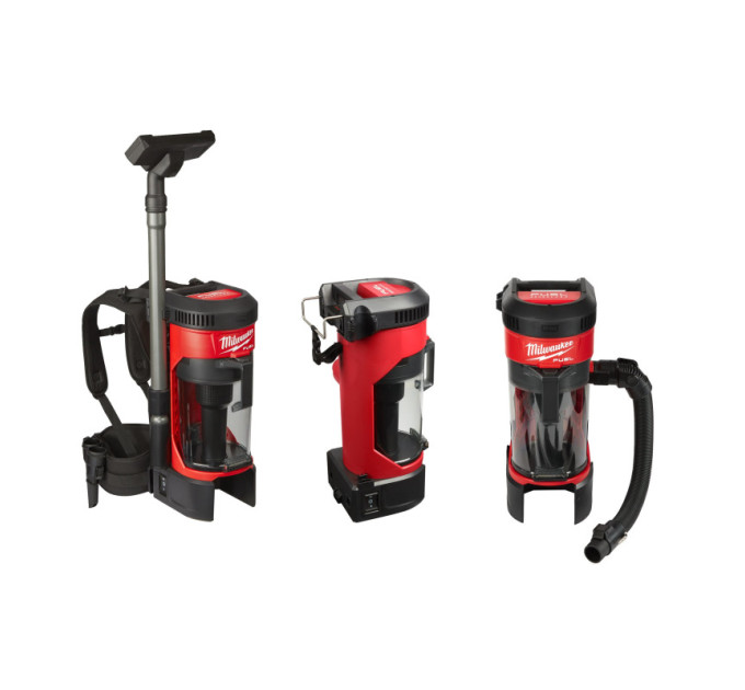 Пылесос аккумуляторный бесщеточный MILWAUKEE M18 FBPV-0 (каркас) для воды и сухого мусора