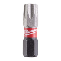 Бита SHOCKWAVE MILWAUKEE, TX40, 25мм, (25шт)
