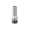 Головка торцевая хромированная TORX Е-стандарт 1/2" KING TONY, E10, удлиненная