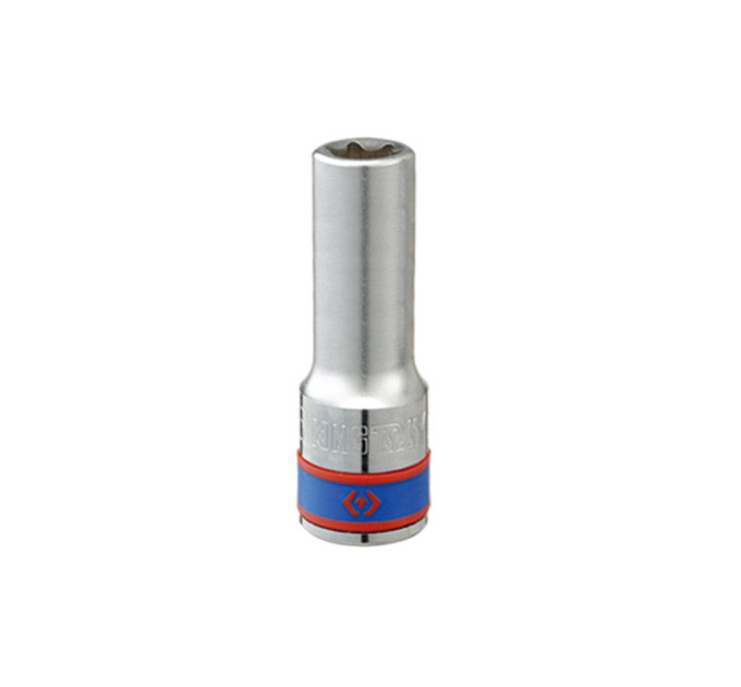 Головка торцевая хромированная TORX Е-стандарт 1/2" KING TONY, E10, удлиненная