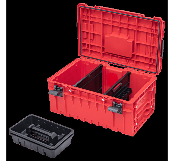Ящик для инструментов QBRICK SYSTEM ONE 350 2.0 VARIO RED ULTRA HD CUSTOM (585x385x301мм)