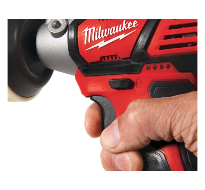 Машина полировальная аккумуляторная MILWAUKEE M12 BPS-421X (ЗУ+2Ач+4Ач+кейс)