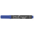 Маркер перманентный Pica 521/41 Classic Permanent Marker Chisel tip, с скошеным носиком, синий