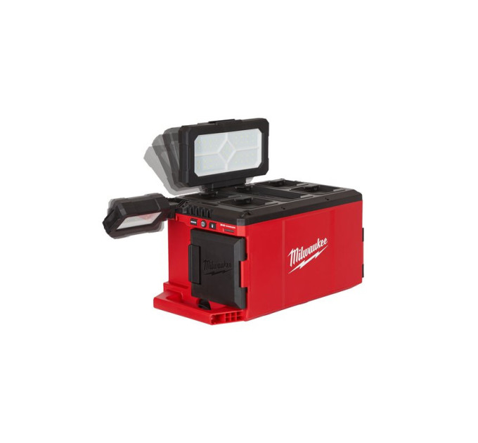 Зарядное устройство/фонарь MILWAUKEE PACKOUT M18 POALC-0