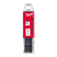 Свердло по металу HSS-R MILWAUKEE, DIN338, Ø3,2х65х36мм, (10шт)