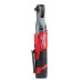 Трещітка акумуляторна компактна безщіткова MILWAUKEE 3/8" (75 Нм) M12 FIR38-0 (каркас)