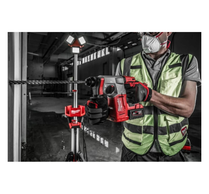 Перфоратор аккумуляторный бесщёточный SDS-PLUS MILWAUKEE M18 BLH-502X (2,3 Дж) (ЗУ+2ак.Х5Ач+HDкейс)
