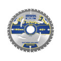 Диск пильный по деревоматериалам Weldtec CSB 190мм/40T/30/20, IRWIN
