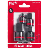 Набір перехідників для головок 1/2" - 3/4", 1/2" - 3/8", 3/8" - 1/2", 3/8" - 1/4" (4 предмети)