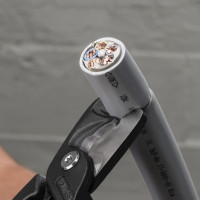 Ножницы для резки кабелей StepCut XL, 120мм², 225мм KNIPEX 95 12 225, фосфатированные Ножницы для резки кабелей StepCut XL, 120мм², 225мм KNIPEX 95 12 225, фосфатированные