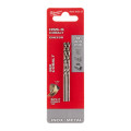 Сверло по металлу HSS-Co MILWAUKEE, DIN338, Ø4,0х75х43мм, (2шт)