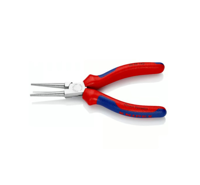 Длинногубцы-круглогубцы 140мм, KNIPEX 30 35 140, хромированные