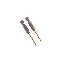 Сверло по металлу RedHEX SHOCKWAVE™ HSS-TiN MILWAUKEE, Ø2,0х59,5х17мм, (2шт)