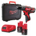 Дриль-шуруповерт акумуляторний MILWAUKEE M12 BDD-202C (30 Нм) (заміна на 4933499686)