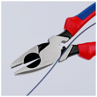 Плоскогубцы комбинированные Ø4,6мм, 240мм KNIPEX 09 01 240, фосфатированные