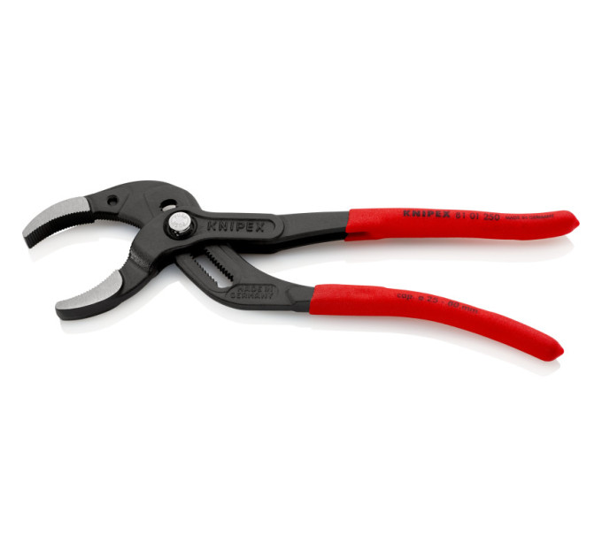 Клещи трубные сантехнические переставные, Ø80мм KNIPEX 81 01 250, фосфатированные